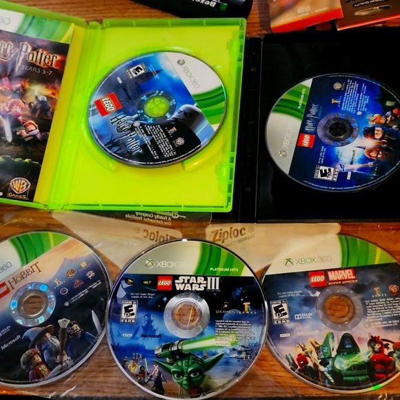 5 Xbox 360 Lego Games - Picture 1 of 4